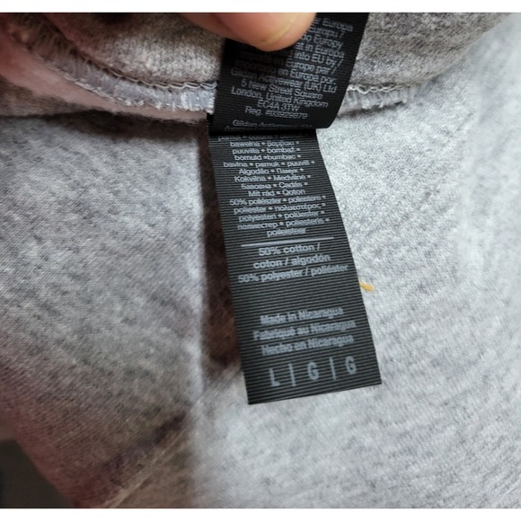 Gildan Gray Gaming Hoodie Can't Hear You I'm Gaming Pullover Sweatshirt - Picture 5 of 6